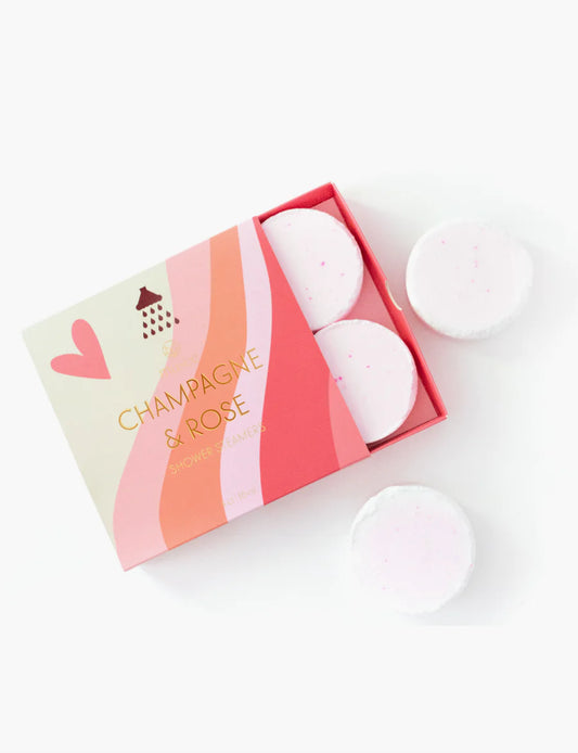 Champagne & Rose Shower Steamers