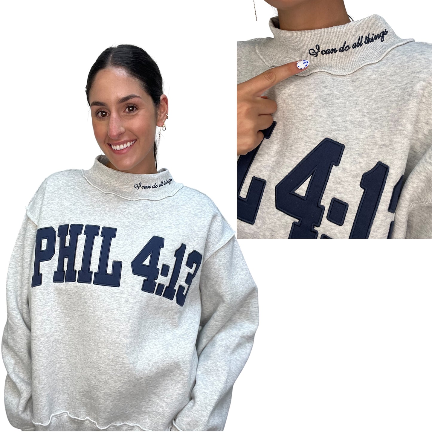 Phil. 4:13 Mockneck