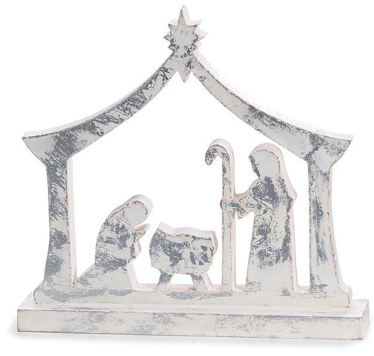Silver Nativity