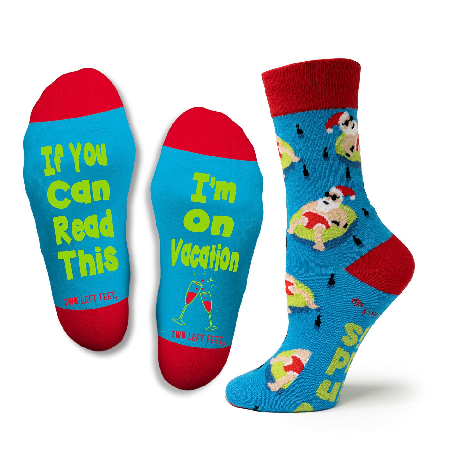 Two Left Feet Christmas Socks