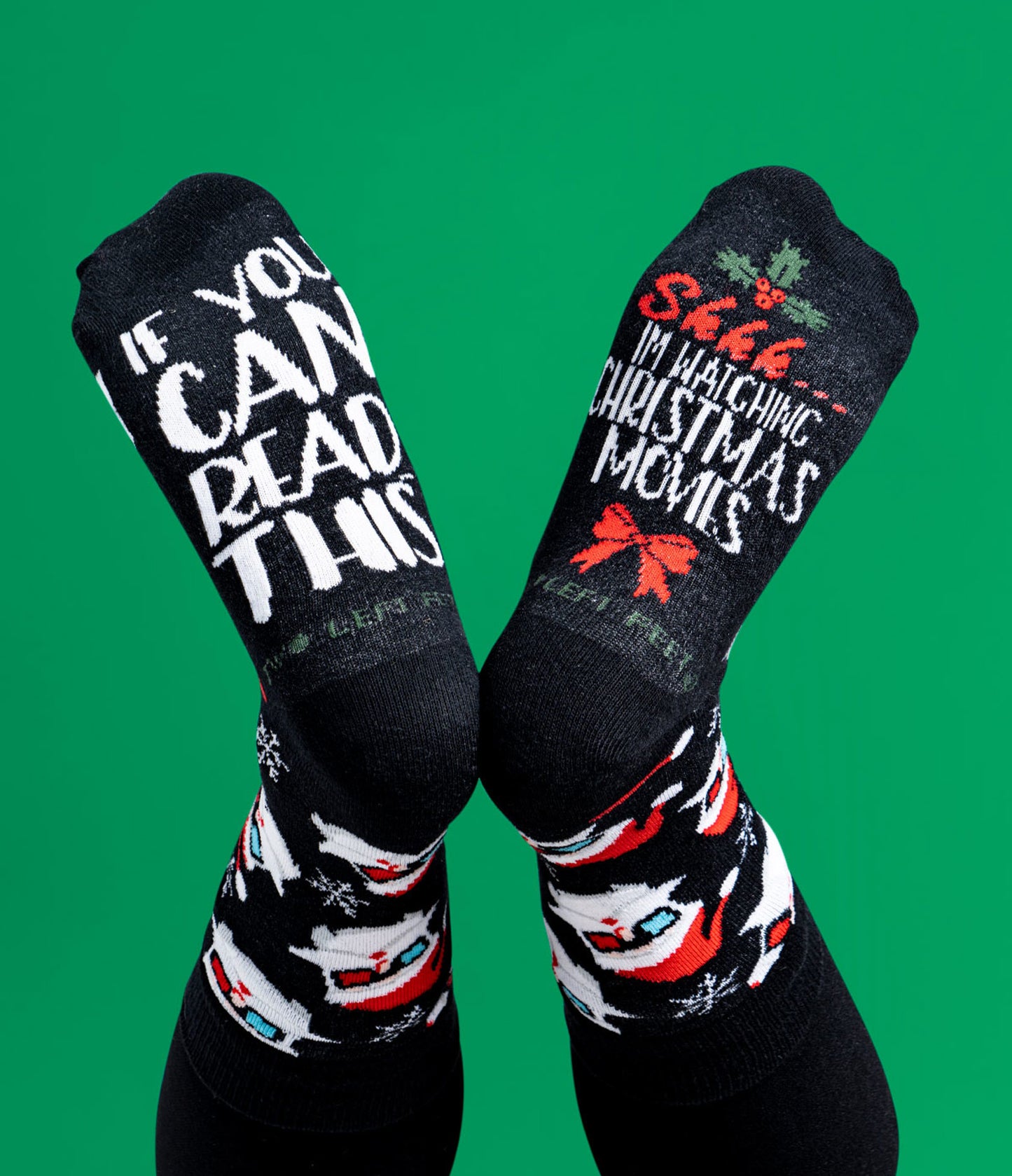 Two Left Feet Christmas Socks