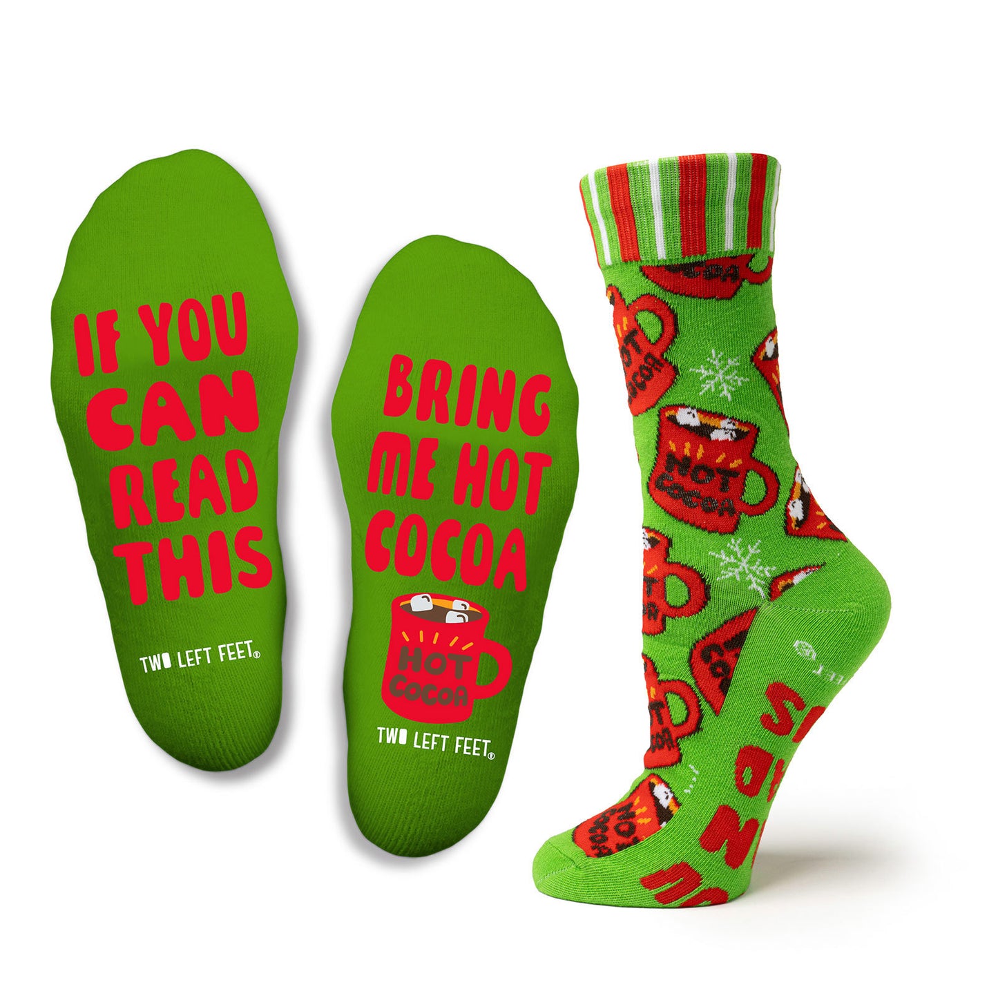 Two Left Feet Christmas Socks