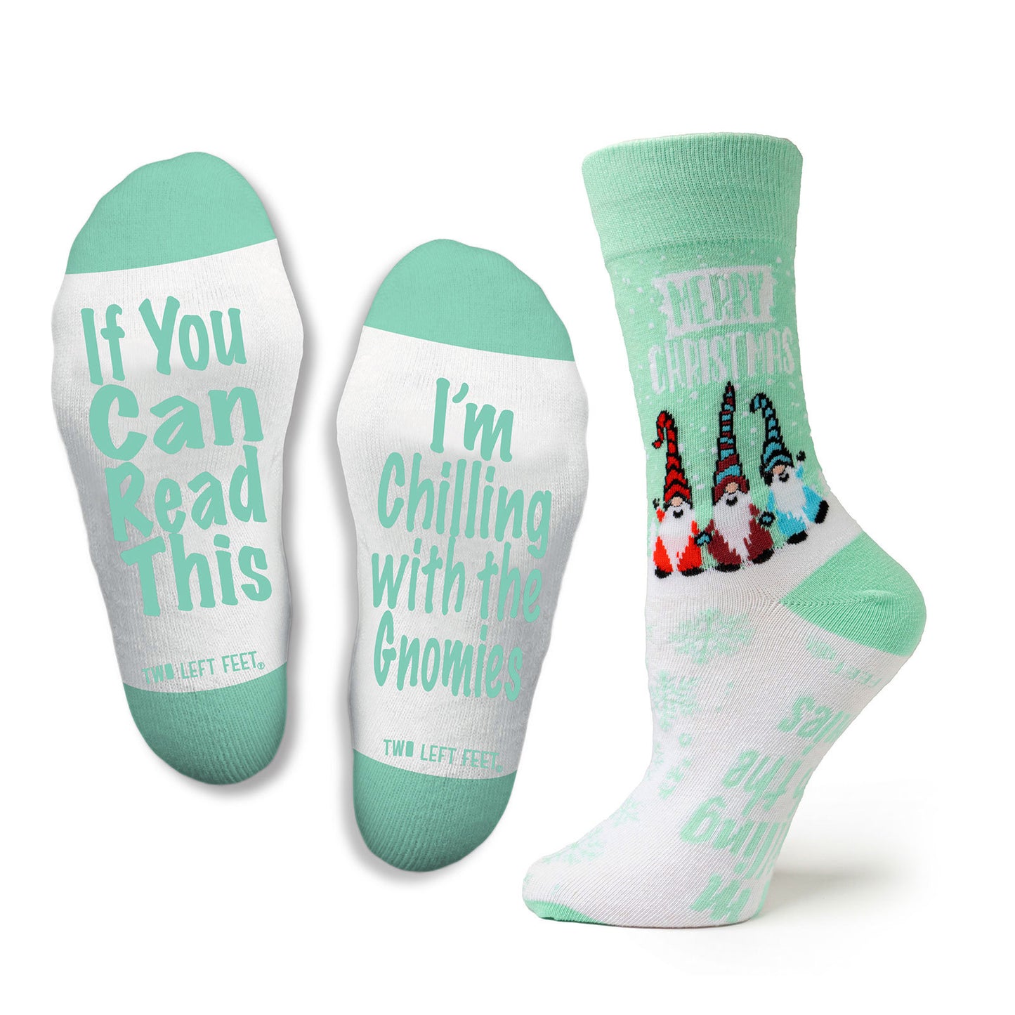 Two Left Feet Christmas Socks