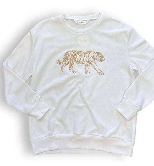 Gold Tiger Body Crew Neck