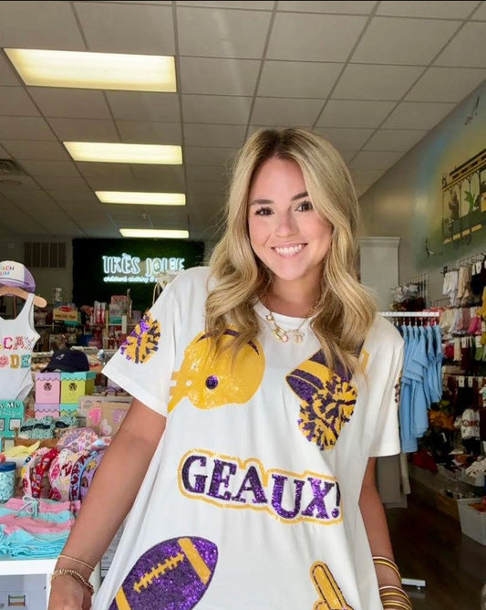 Let's GEAUX Sequins