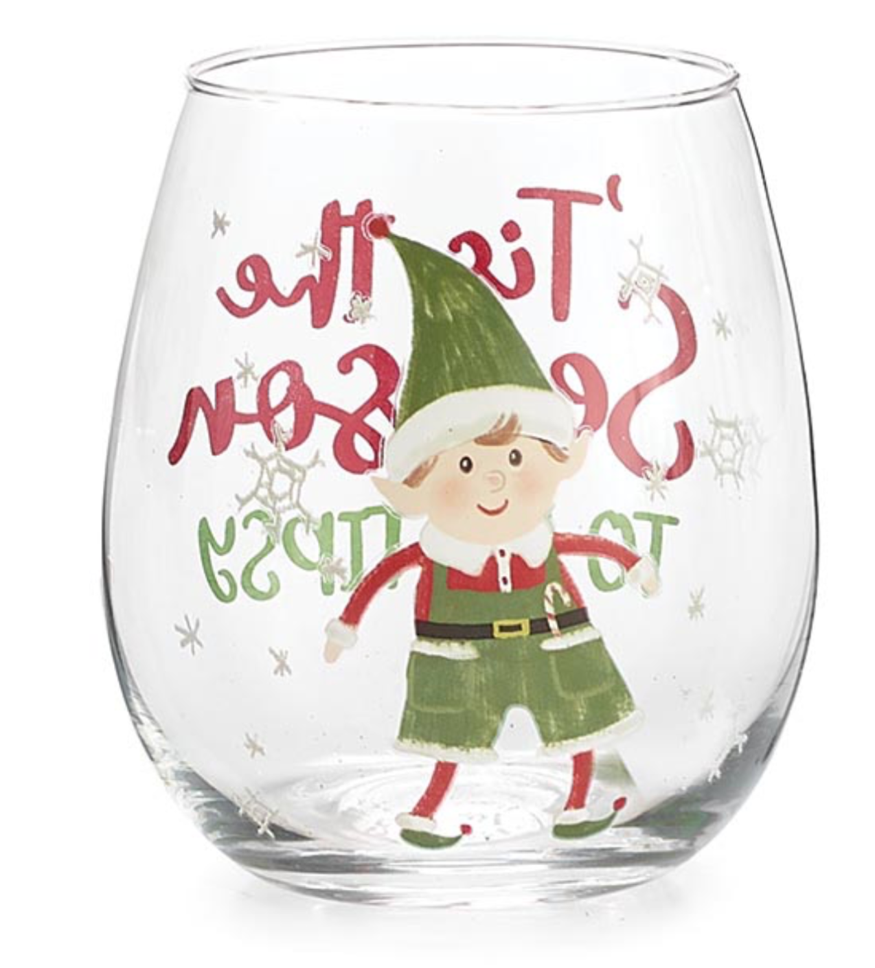 Stemless wine glasses