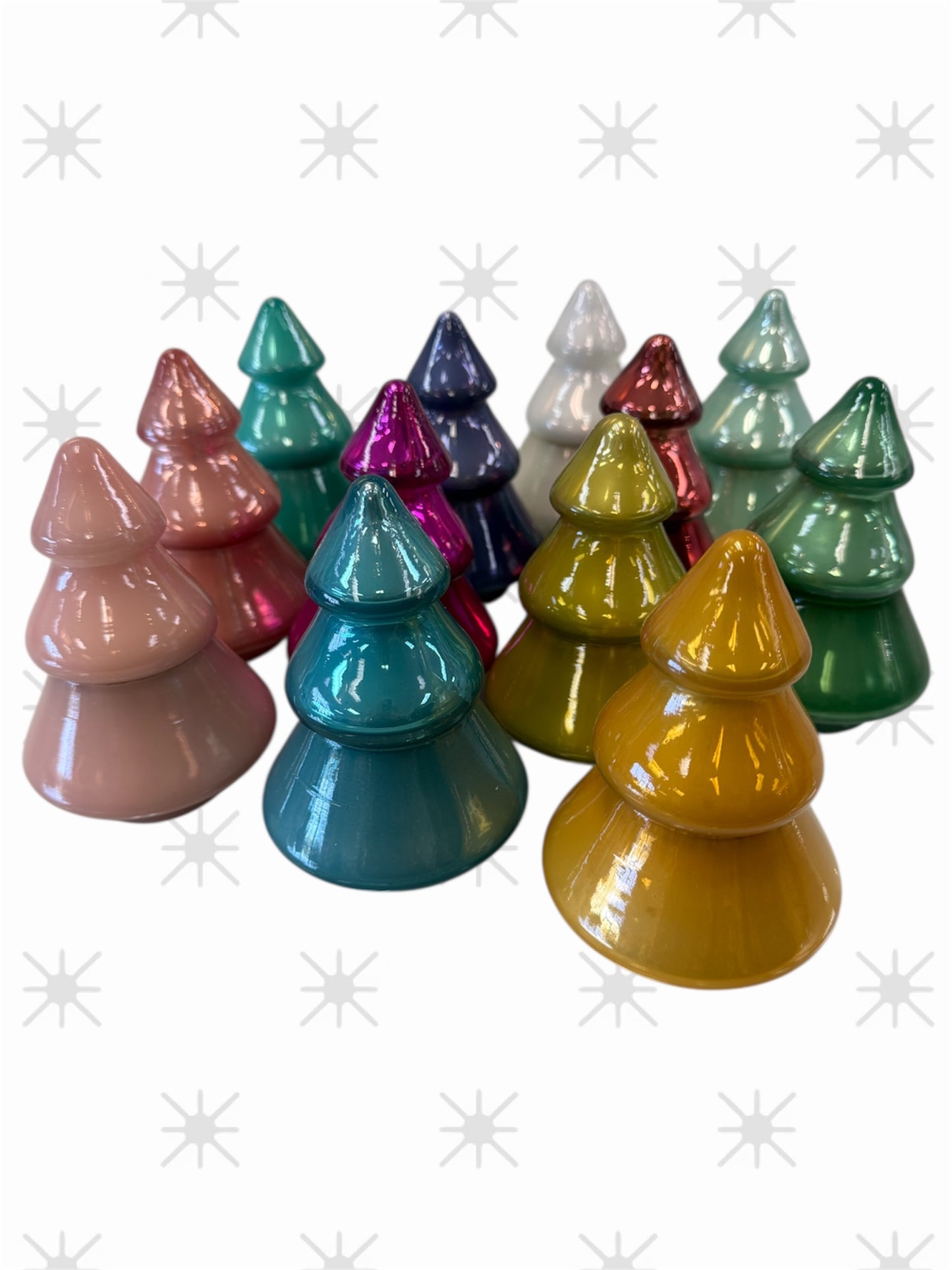 Tinsel Town Tree Candle