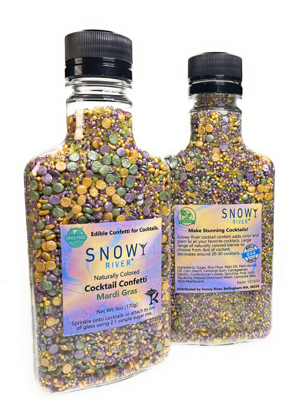 Mardi Gras Cocktail Confetti