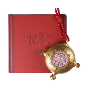 Santa's Kindness Interactive Ornament and Journal