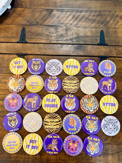 School Spirit Buttons