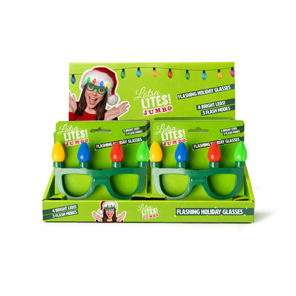Flashing Holiday Glasses