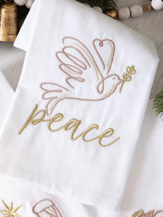 Peace Tea Towel