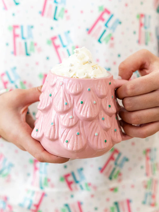 Pink Tree Mug