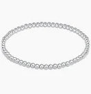 Classic Sterling 3mm Bead Bracelet