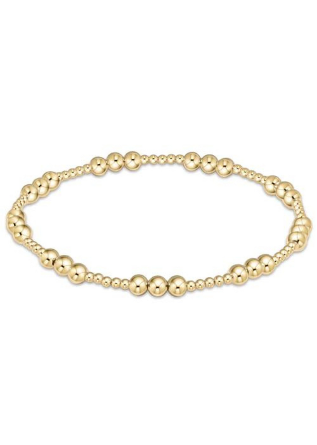 Classic Joy Pattern 4mm Bead Bracelet