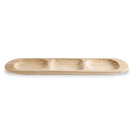 PAULOWNIA LARGE DIVIDED TRAY