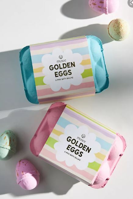 Golden Egg Bath Bomb no