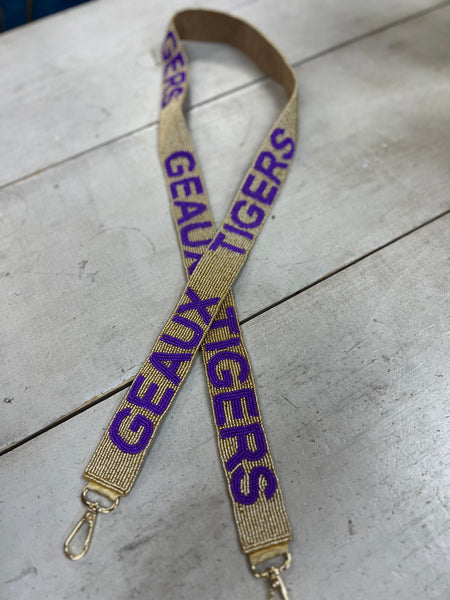 Geaux Gold/ Purple Strap