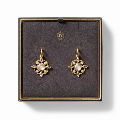 Julie Vos Monaco Hoop and Charm Earring