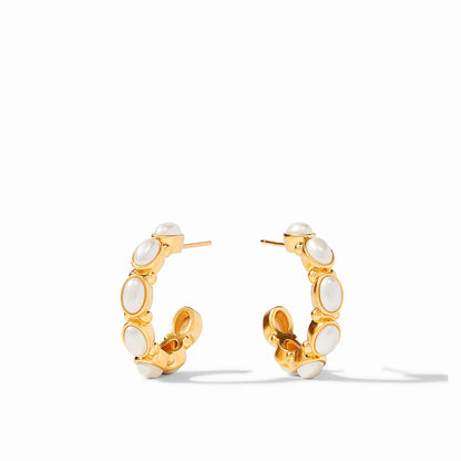 Mykonos Hoop Pearl